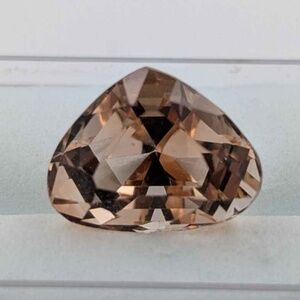 8.02 ct Fancy Cut Certified Untreated Imperial Topaz Gemstone Appraisal $14436